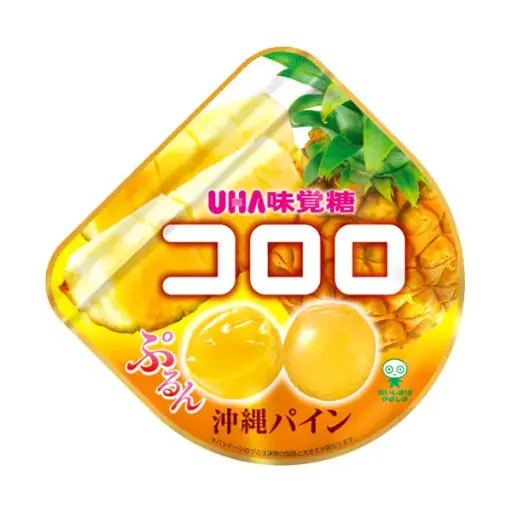 UHA Cororo Gummy - Okinawa Pineapple 軟糖- 沖繩鳳梨