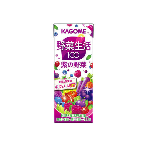 Kagome Vegetable Life 100 Juice - Berry+veg 野菜生活 - 莓果+蔬菜